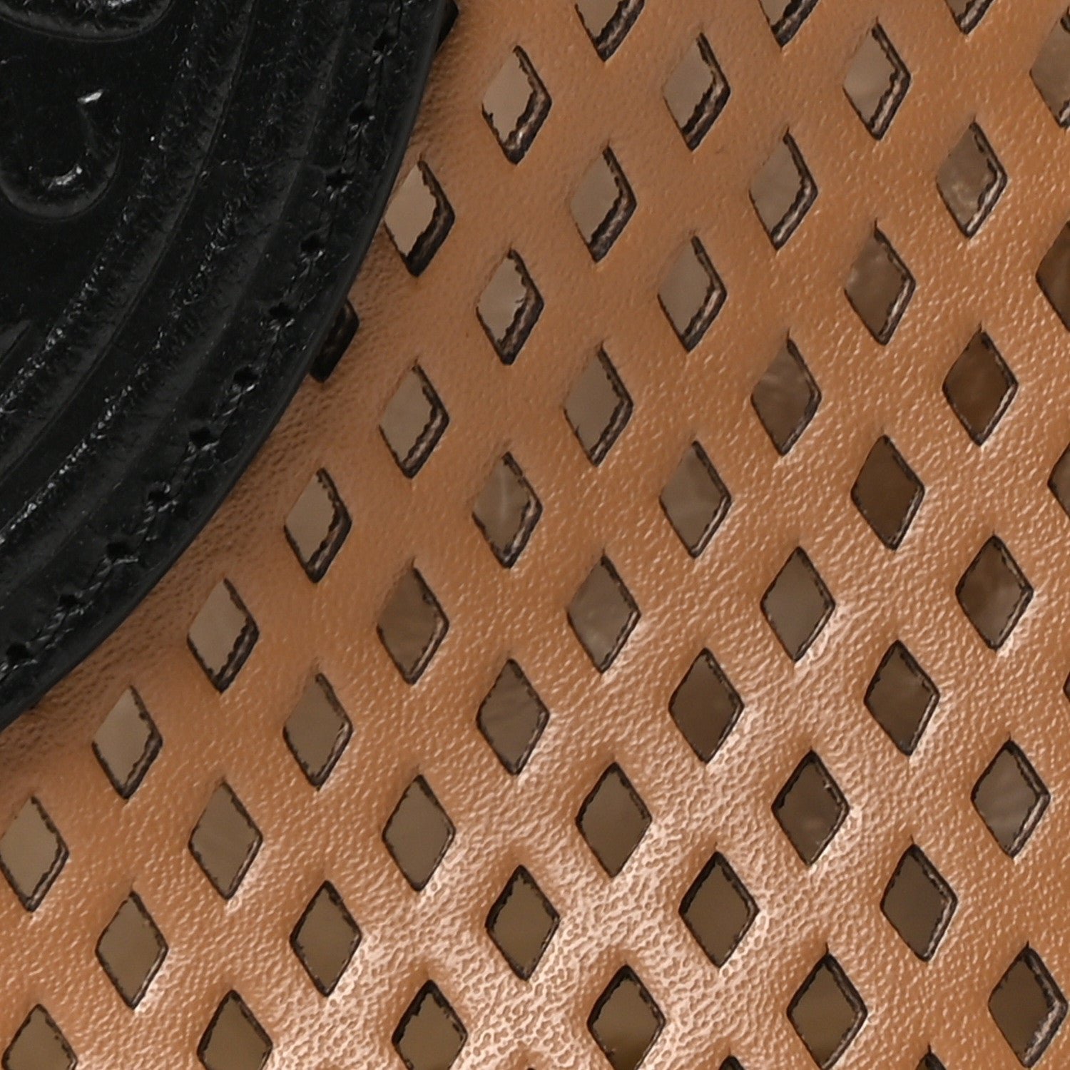 Fendi Vitello Liberty Perforated Small Mon Tresor Bucket Bag - Image 8