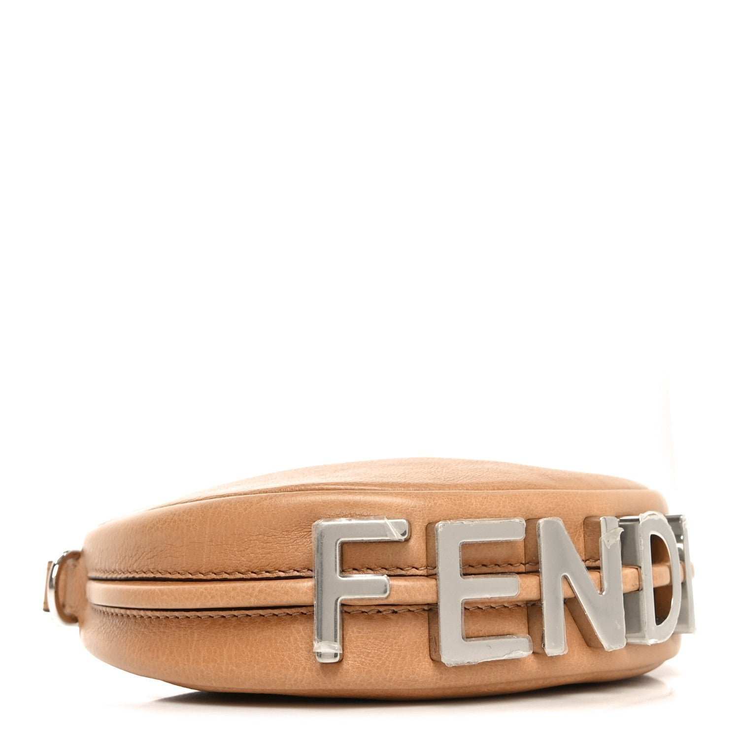 Fendi Vitello Grace Nano Fendigraphy Hobo Charm - Image 4