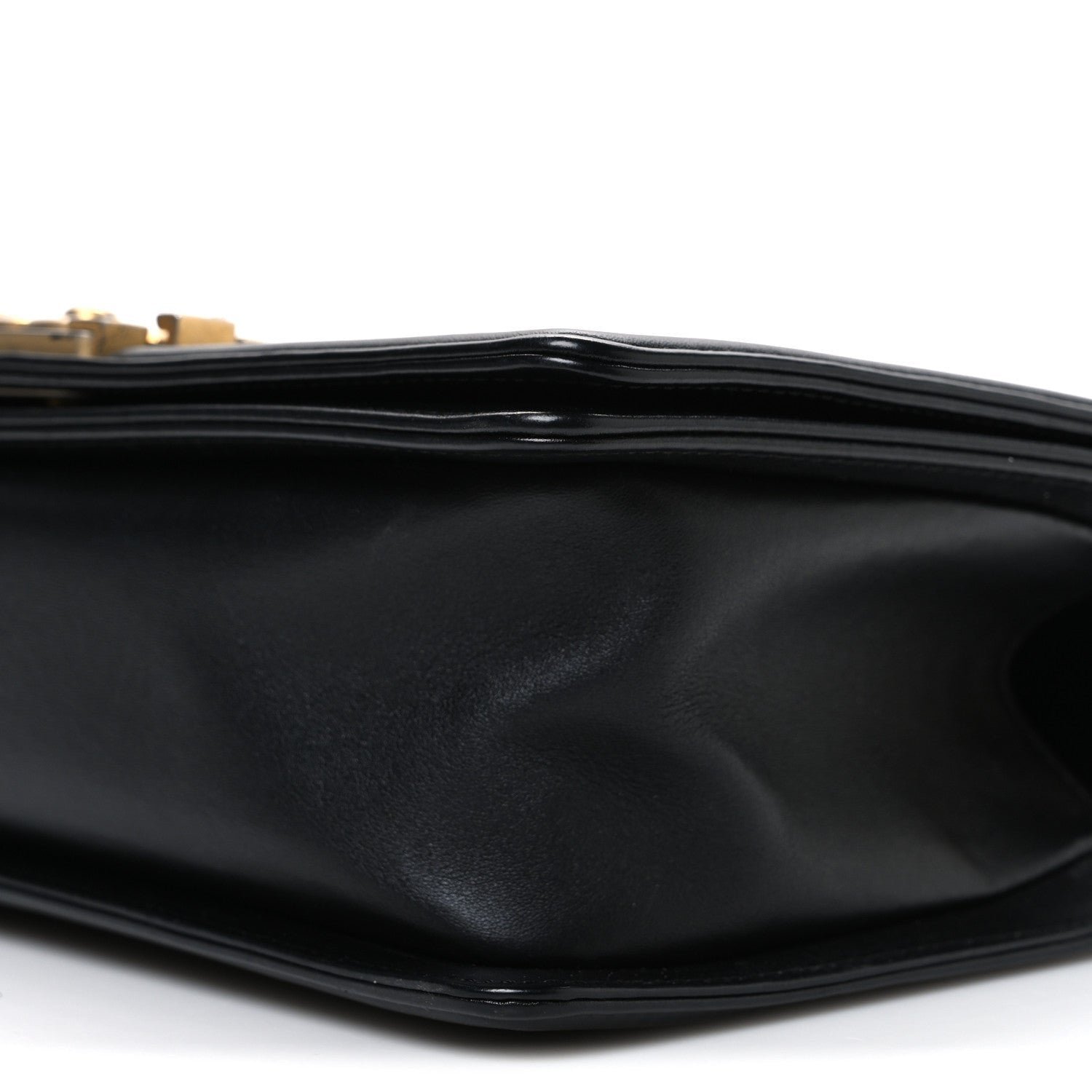 Calfskin Quilted Medium Boy Flap Black - Image 10