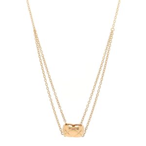 18K Yellow Gold Coco Crush Pendant Necklace
