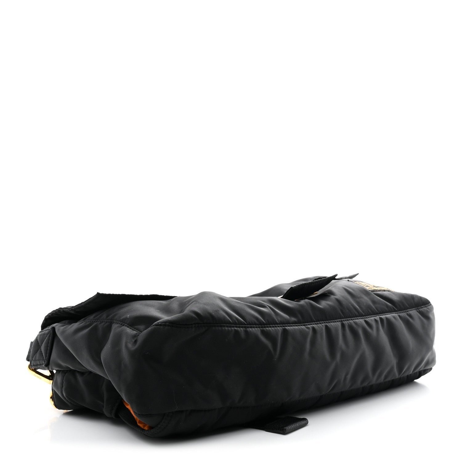 Fendi x Porter Nylon Regular Belt Baguette (Black) - Image 4