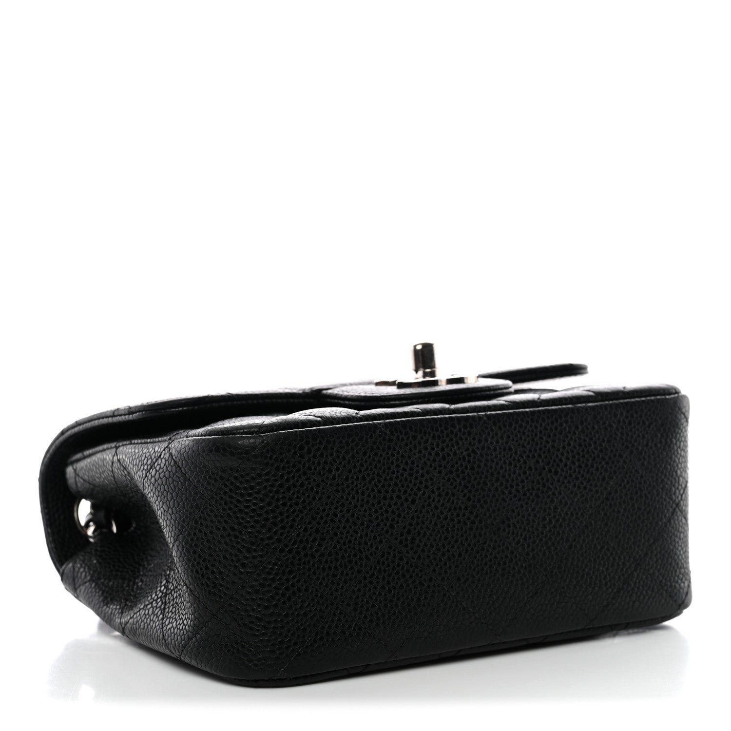 Caviar Quilted Mini Square Flap Black - Image 4