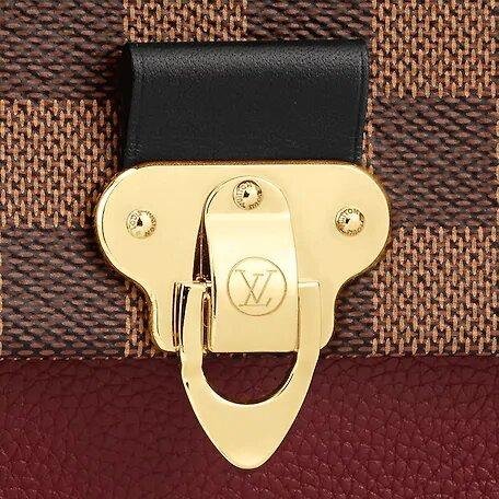 Louis Vuitton Vavin Chain Wallet Bordeaux Red / Black - Image 5