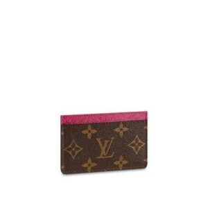 Louis Vuitton Card Holder Fuchsia Pink