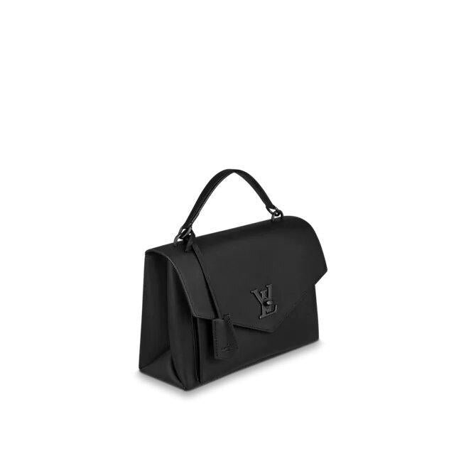 Louis Vuitton Mylockme Satchel Black - Image 3