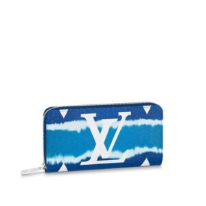 Louis Vuitton Escale Pochette Double Zip Blue
