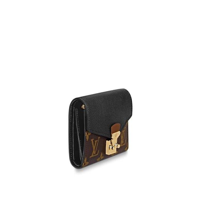 Louis Vuitton Pallas Compact Wallet Noir - Image 2