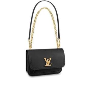 Louis Vuitton Lockme Chain Pm Black