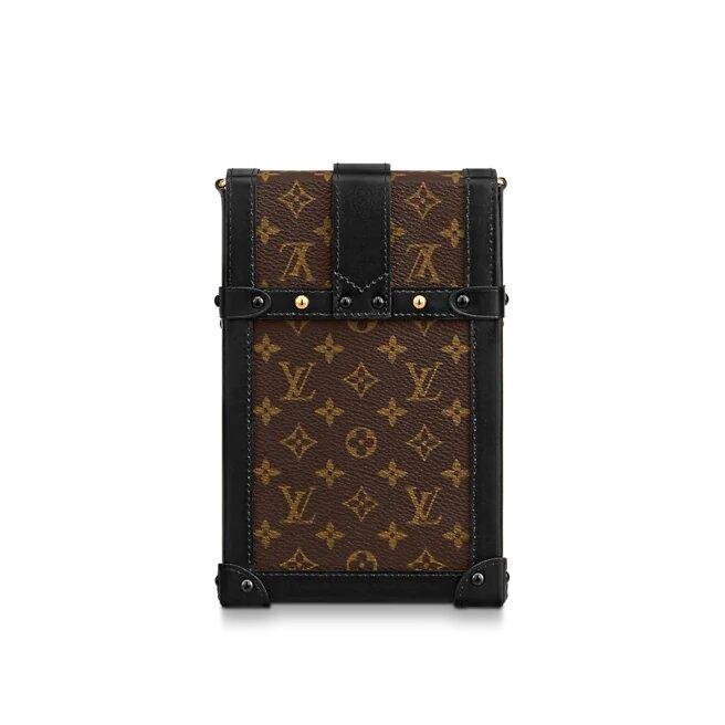 Louis Vuitton Vertical Trunk Pochette Black - Image 3