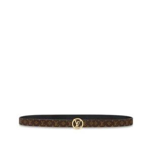 Louis Vuitton Circle 20mm Reversible Belt