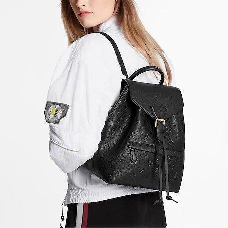 Louis Vuitton Montsouris Backpack Black - Image 3
