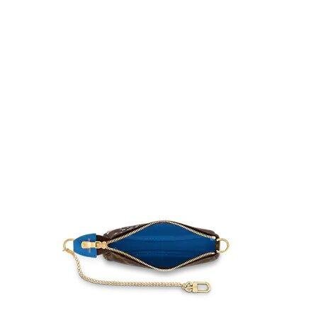 Louis Vuitton Mini Pochette Accessoires Blue - Image 5