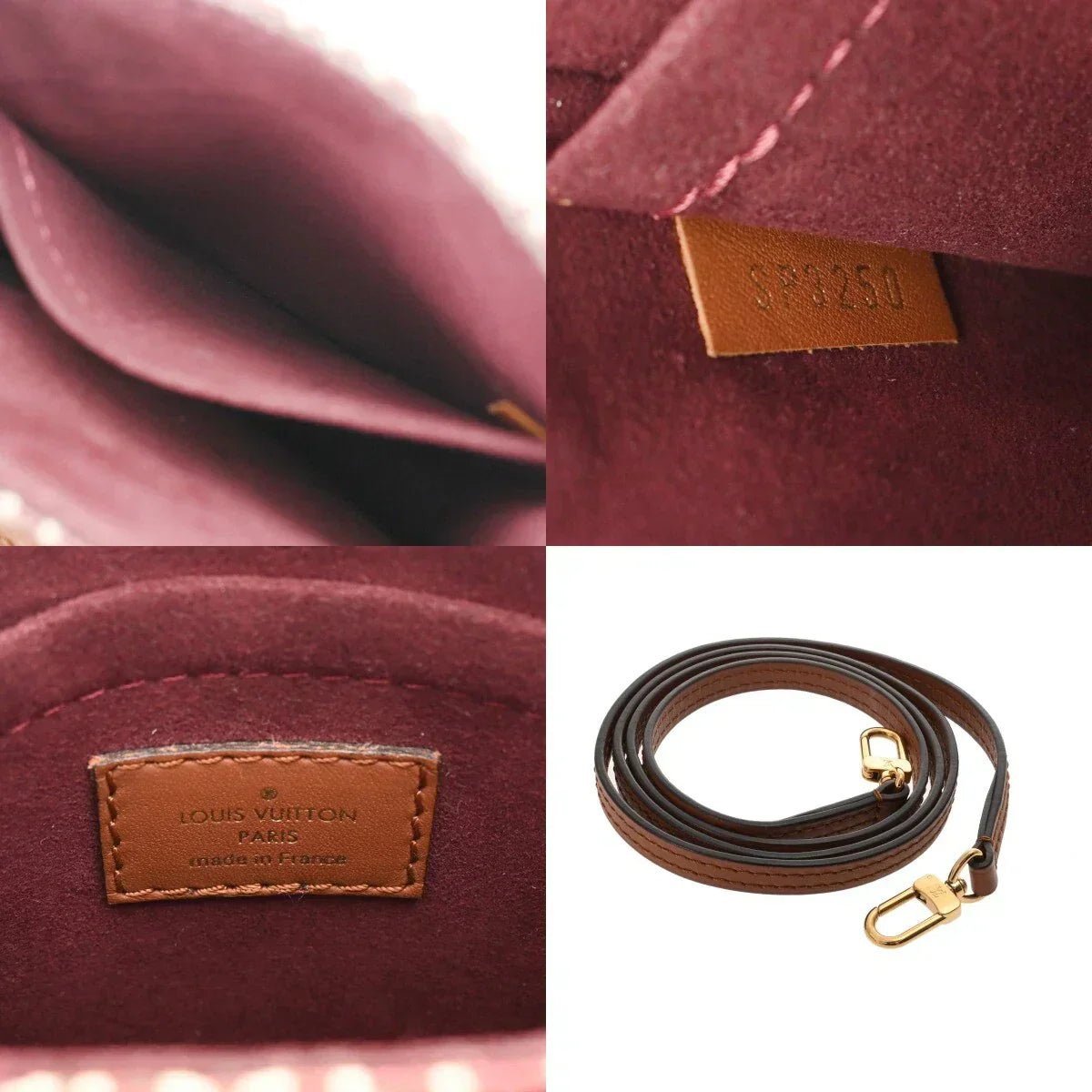 Louis Vuitton Since 1854 Petit Sac Plat Bag Red - Image 3