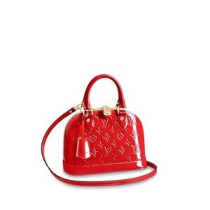 Louis Vuitton Alma Bb Cerise Red