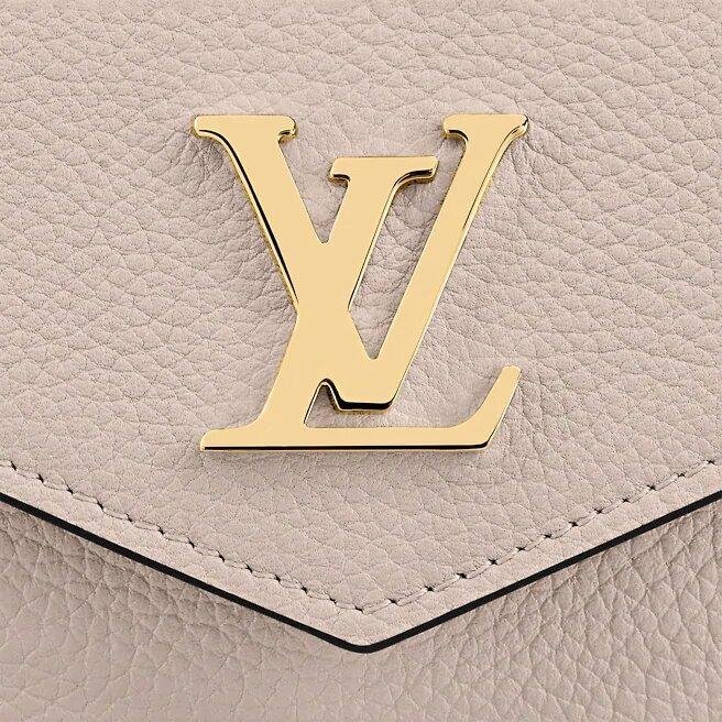 Louis Vuitton Mini Mylockme Chain Pochette Greige Beige - Image 3