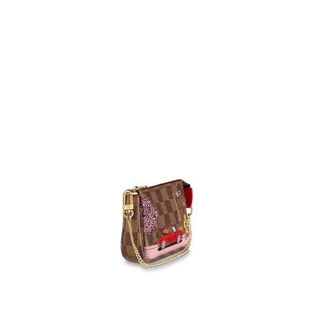 Louis Vuitton Mini Pochette Accessoires Red - Image 2